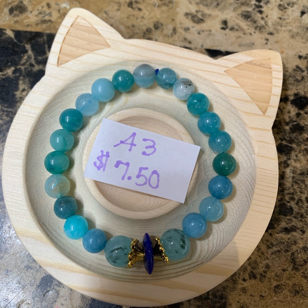 Crystal bracelets for sale from 7.50 -15.00 leave message if interested